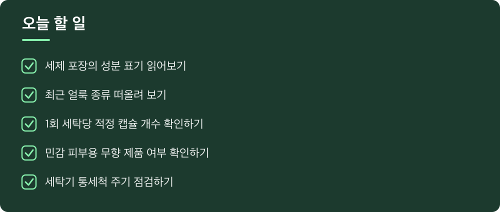오늘 할 일